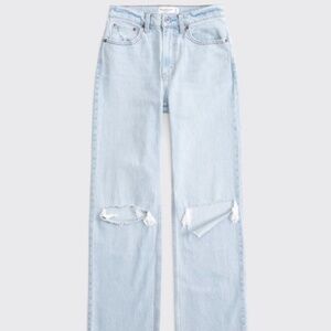 Abercrombie Curve Love High Rise 90s Relaxed Jeans